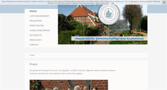 Desktop Screenshot of krummesser-hausaerzte.de